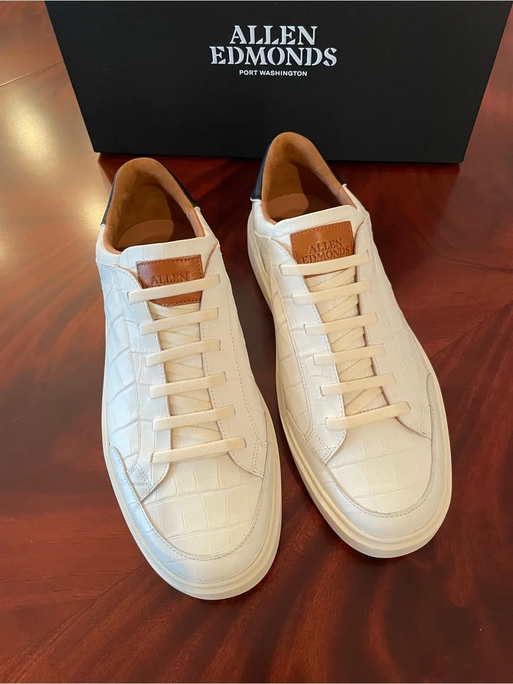 Allen Edmonds “Oliver” Slip-on Stretch-lace Sneakers